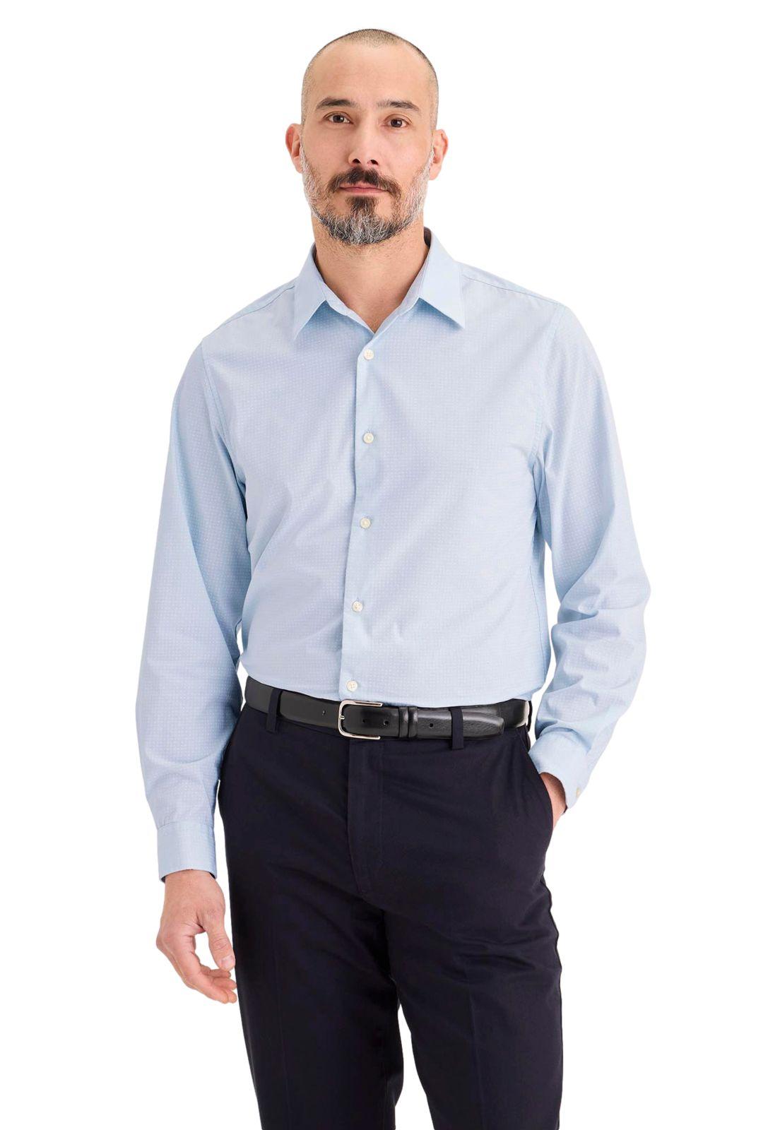 Camisa Hombre Workday LS Classic Fit Azul Puntos A9386-0043-0