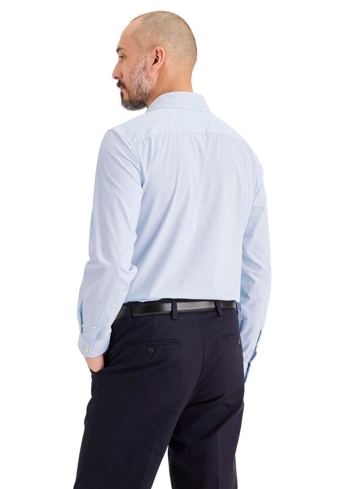 Camisa Hombre Workday LS Classic Fit Azul Puntos A9386-0043-2