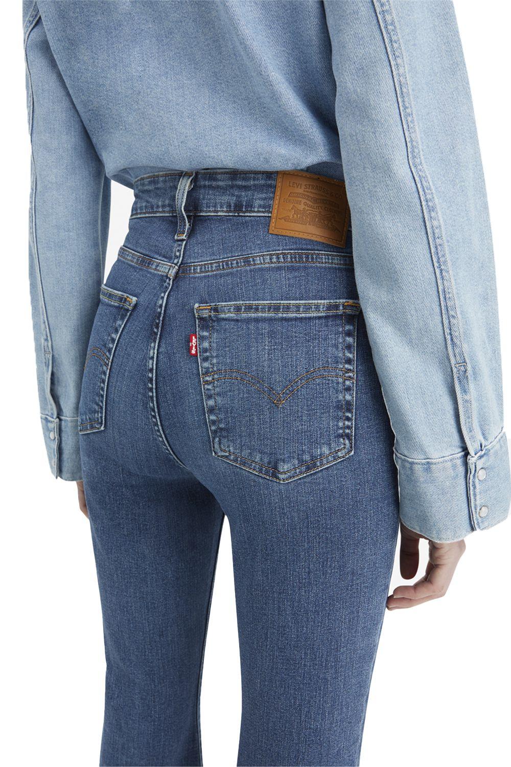 Jeans Mujer 726 Hr Flare Azul Levis A3410-0026-1