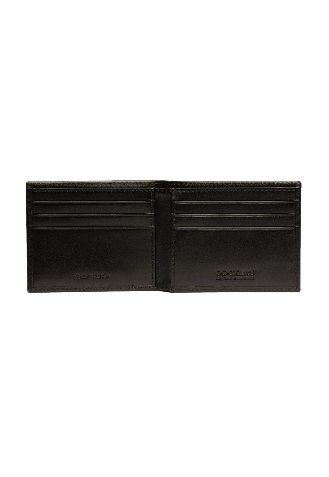 Billetera Hombre Slim Bifold Negro-2