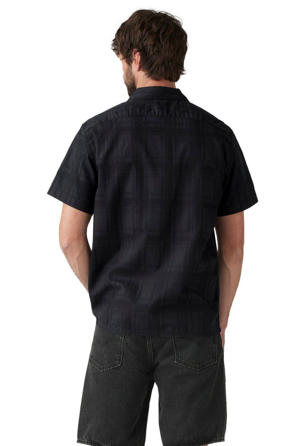 Camisa Hombre S/s Classic Camper Negro Levis 21976-0127-1