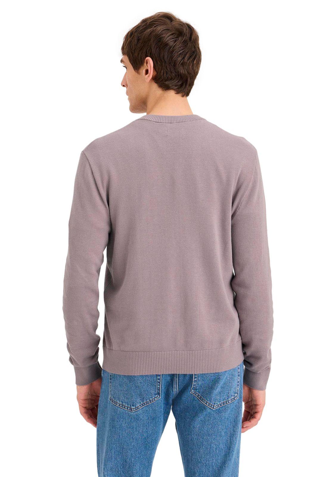 Sweater Hombre V-Neck Regular Fit Lila 000XZ-0008-2