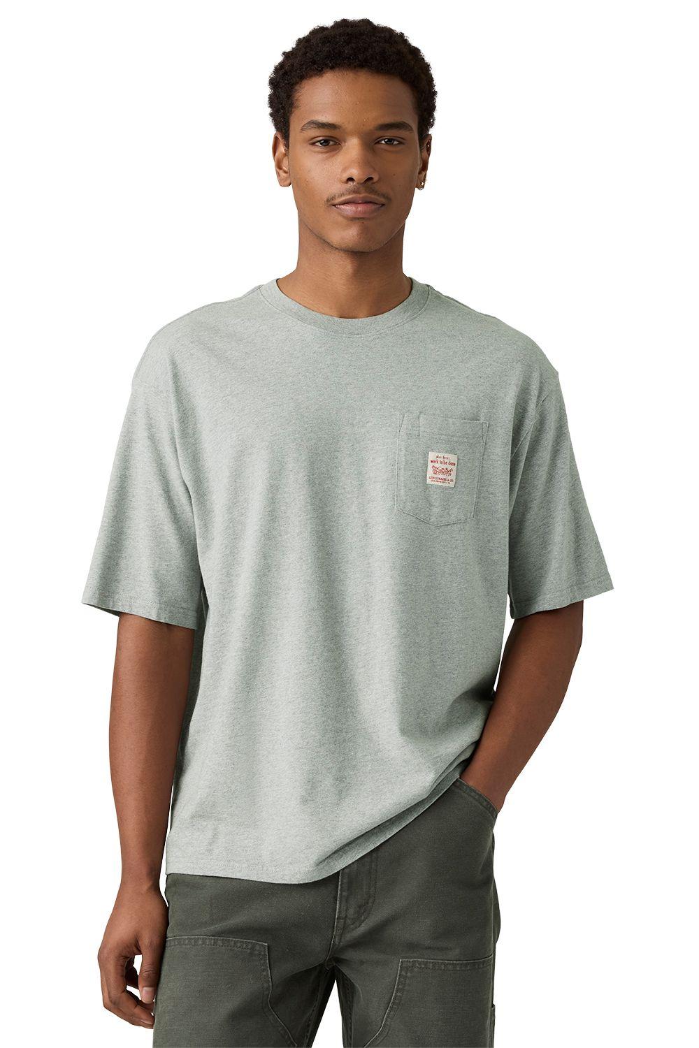 Polera Hombre Workwear Tee Gris Levis A5850-0003-0