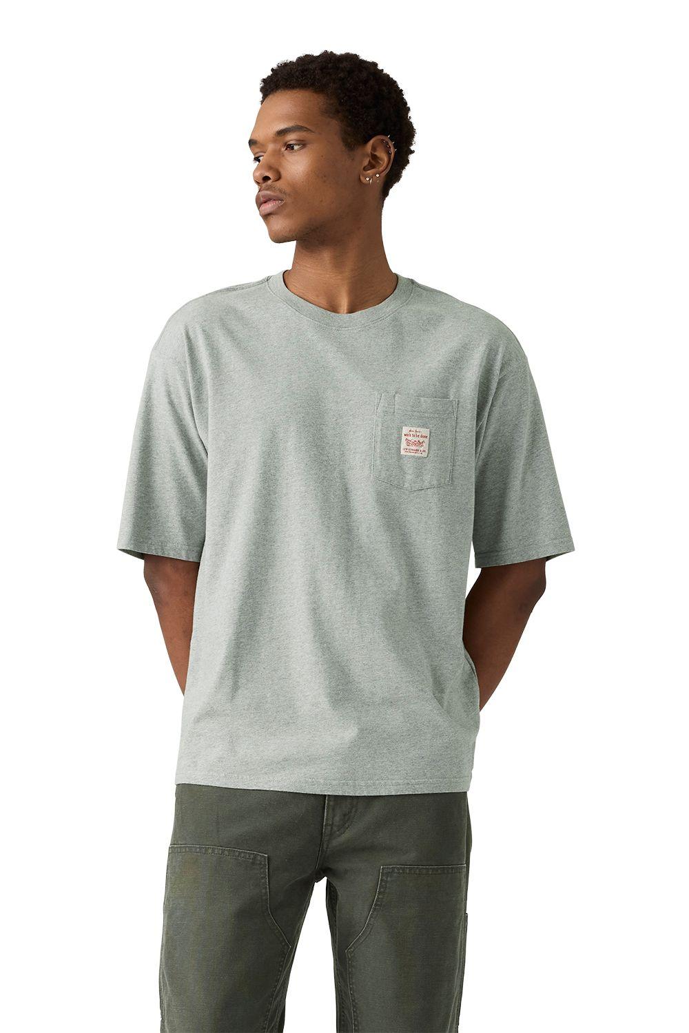 Polera Hombre Workwear Tee Gris Levis A5850-0003-2