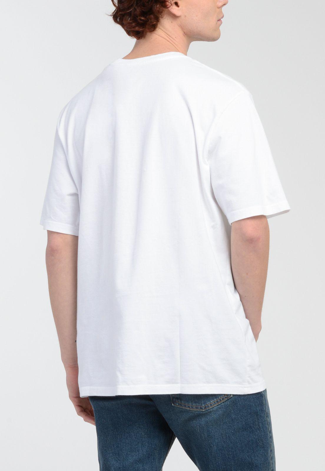 Polera Hombre Cuello Redondo Gráfica Blanco Levis 16143-0123-1
