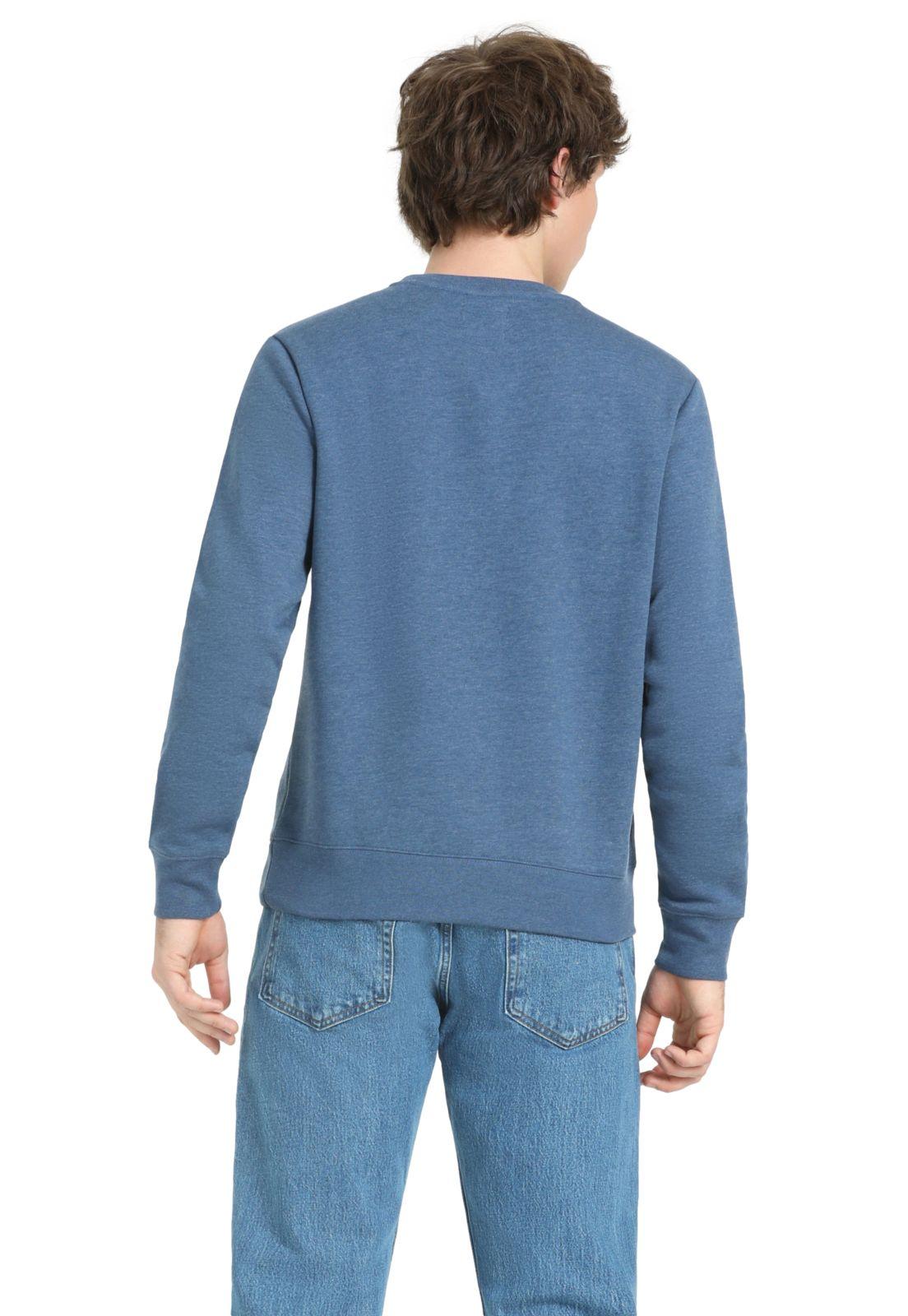 Polerón Hombre Crewneck Regular Fit Azul A3199-0024-2