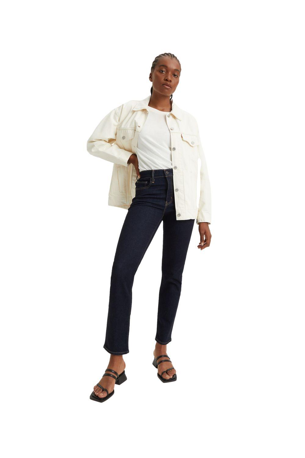Jeans Mujer 724 High Rise Straight Azul Levis 18883-0227-3