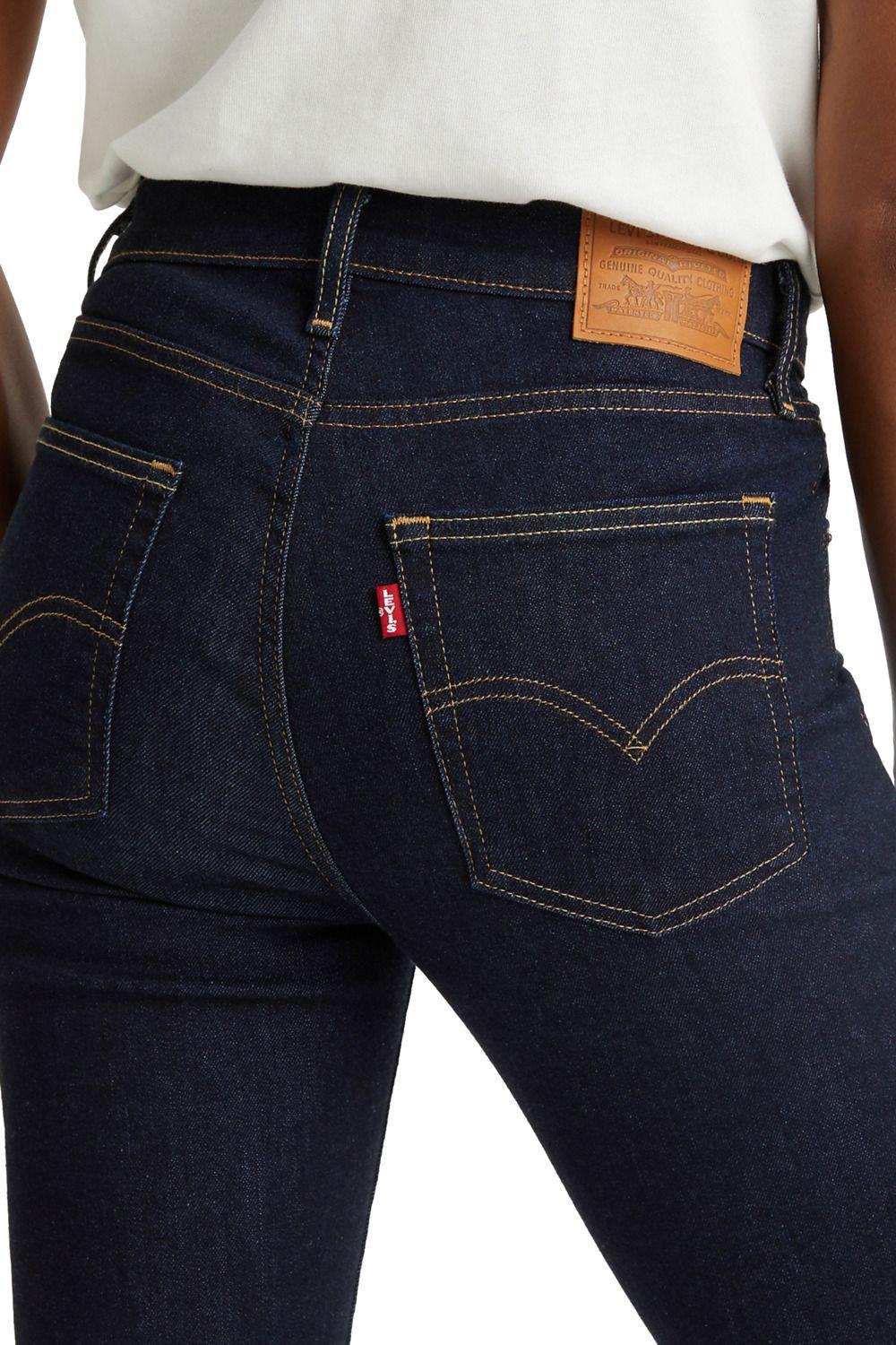 Jeans Mujer 724 High Rise Straight Azul Levis 18883-0227-4