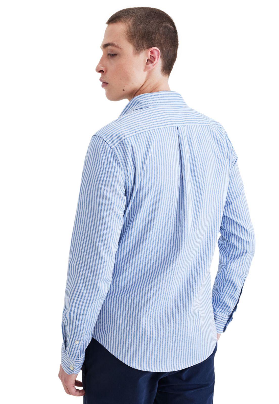 Camisa Hombre Original Woven Slim Fit Celeste A1114-0095-1