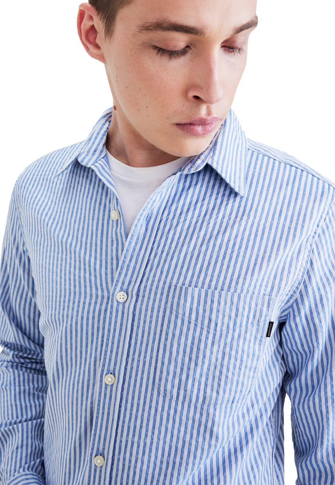 Camisa Hombre Original Woven Slim Fit Celeste A1114-0095-2