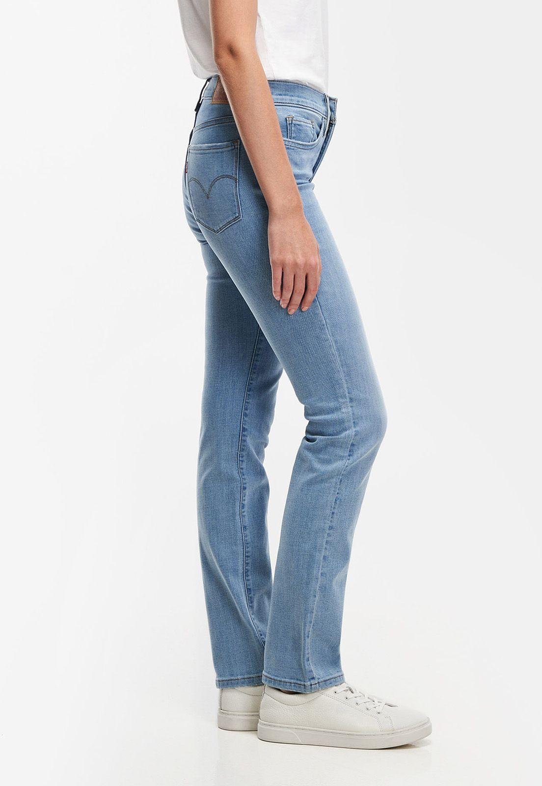 Jeans Mujer 314 Shaping Straight Azul Levis 19631-0152-1