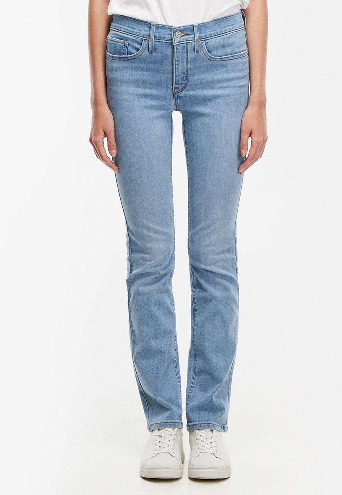 Jeans Mujer 314 Shaping Straight Azul Levis 19631-0152-0