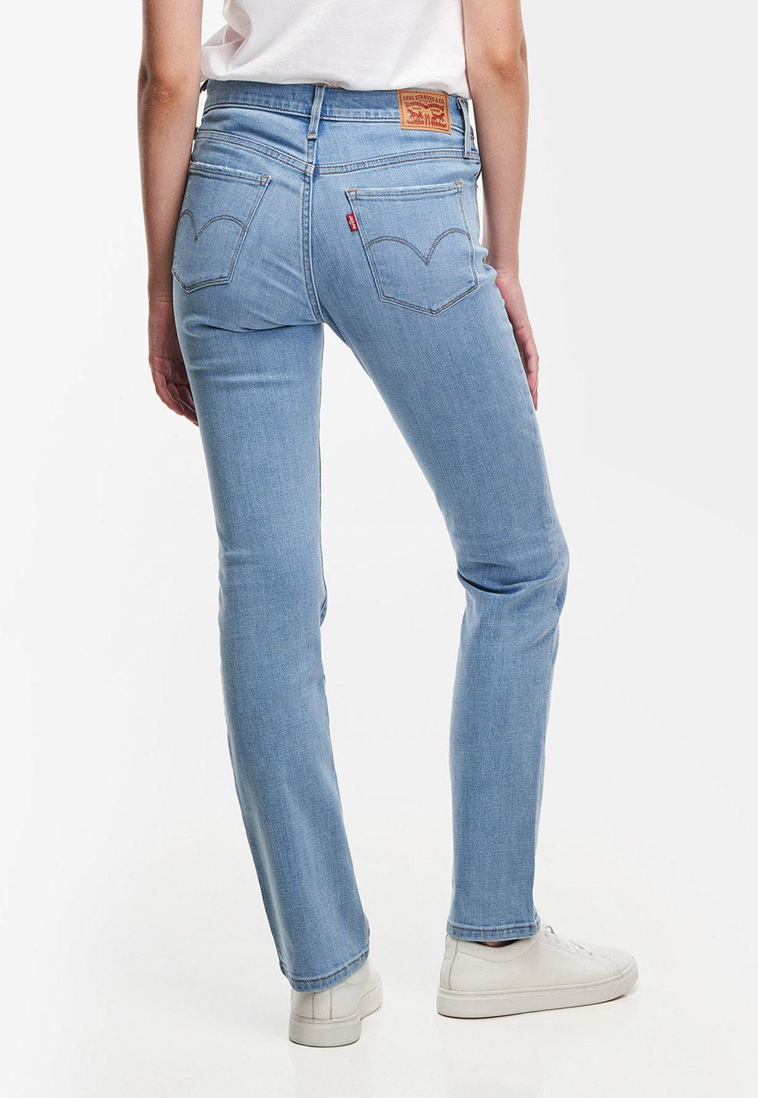 Jeans Mujer 314 Shaping Straight Azul Levis 19631-0152-2