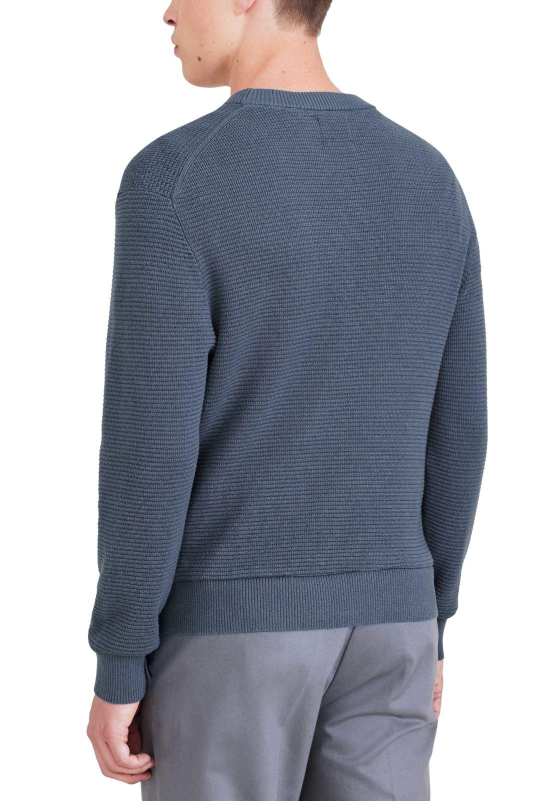 Sweater Hombre Crewneck Regular Fit Azul-2
