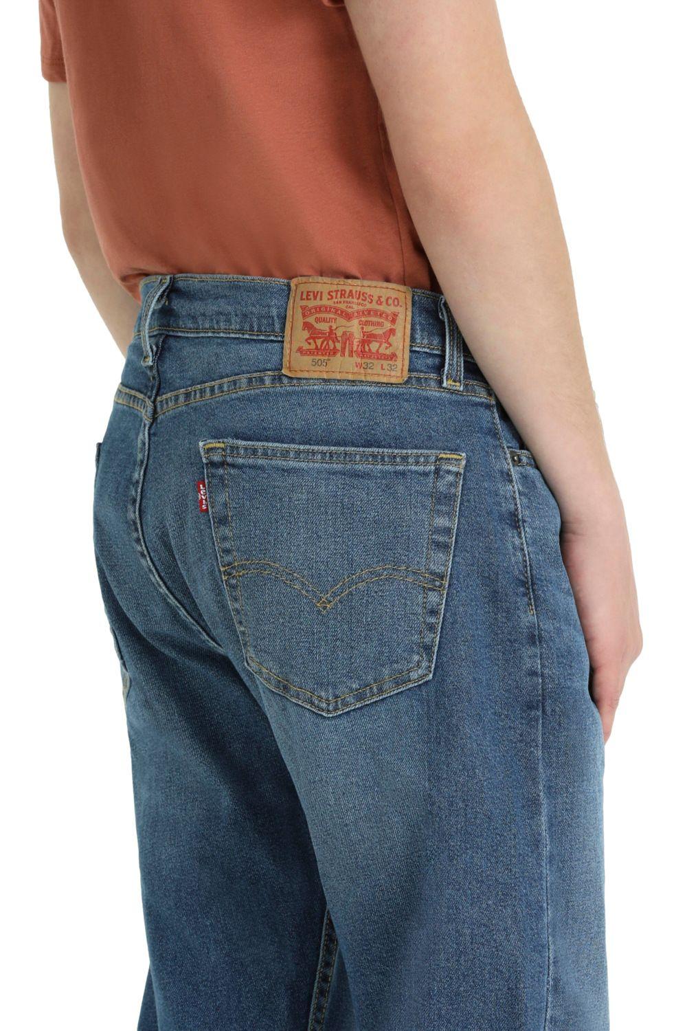 Jeans Hombre 505 Regular Azul Levis 00505-2952-3