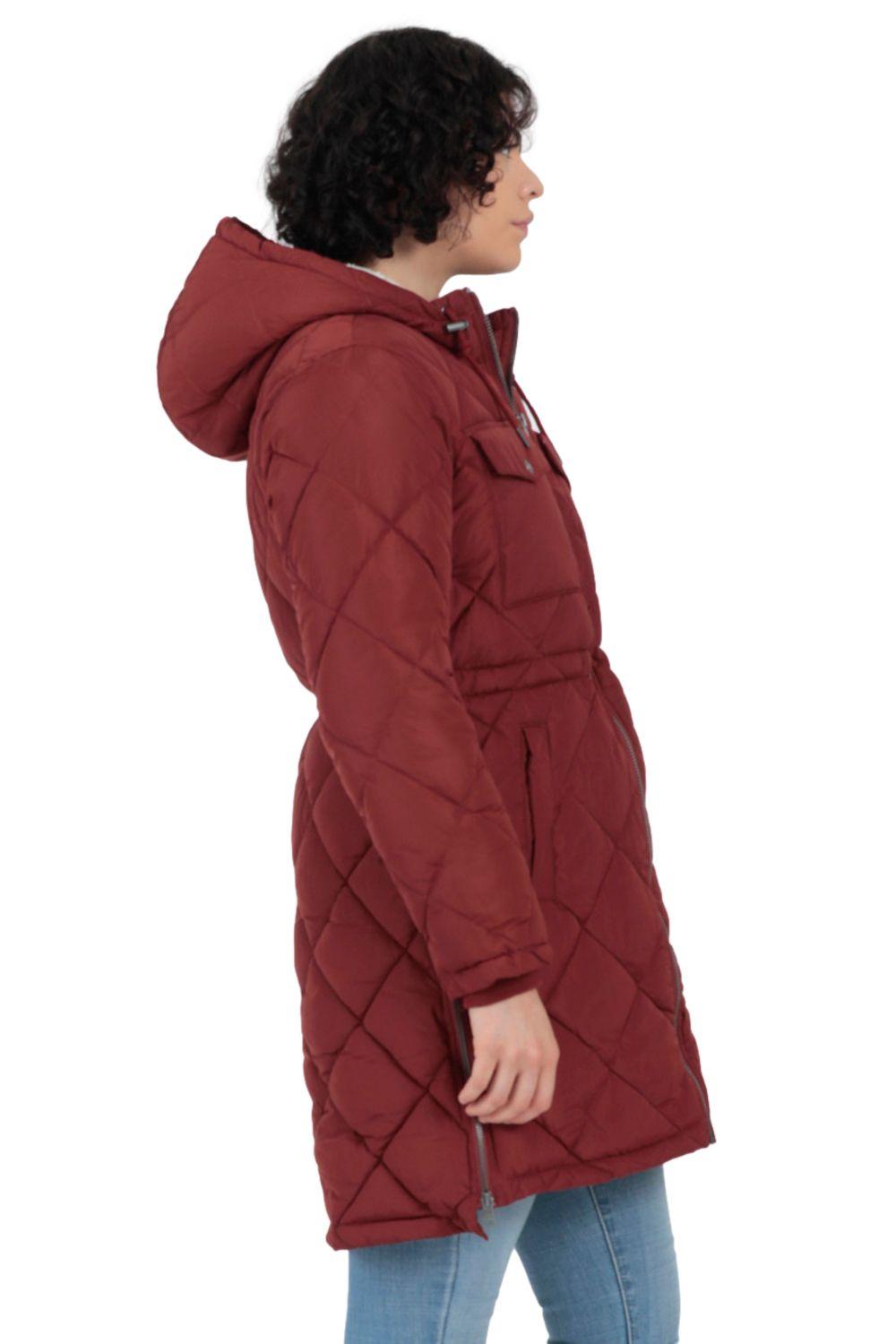 Chaqueta Mujer Parka Burdeo Chiporro Levis 59544-0171-1
