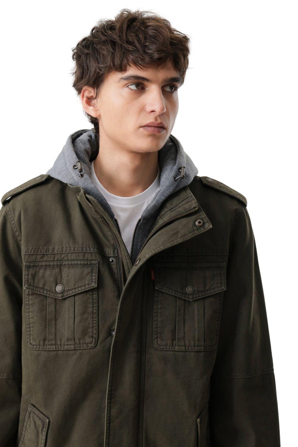 Chaqueta Hombre Utility Verde Levis 59491-0543-4