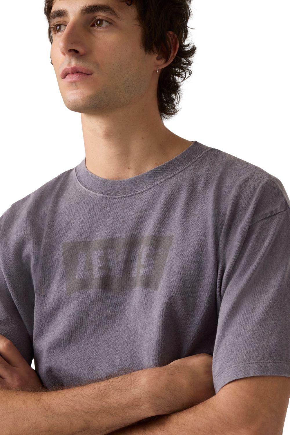 Polera Hombre Vintage Fit Graphic Tee Gris Levis 87373-0407-3