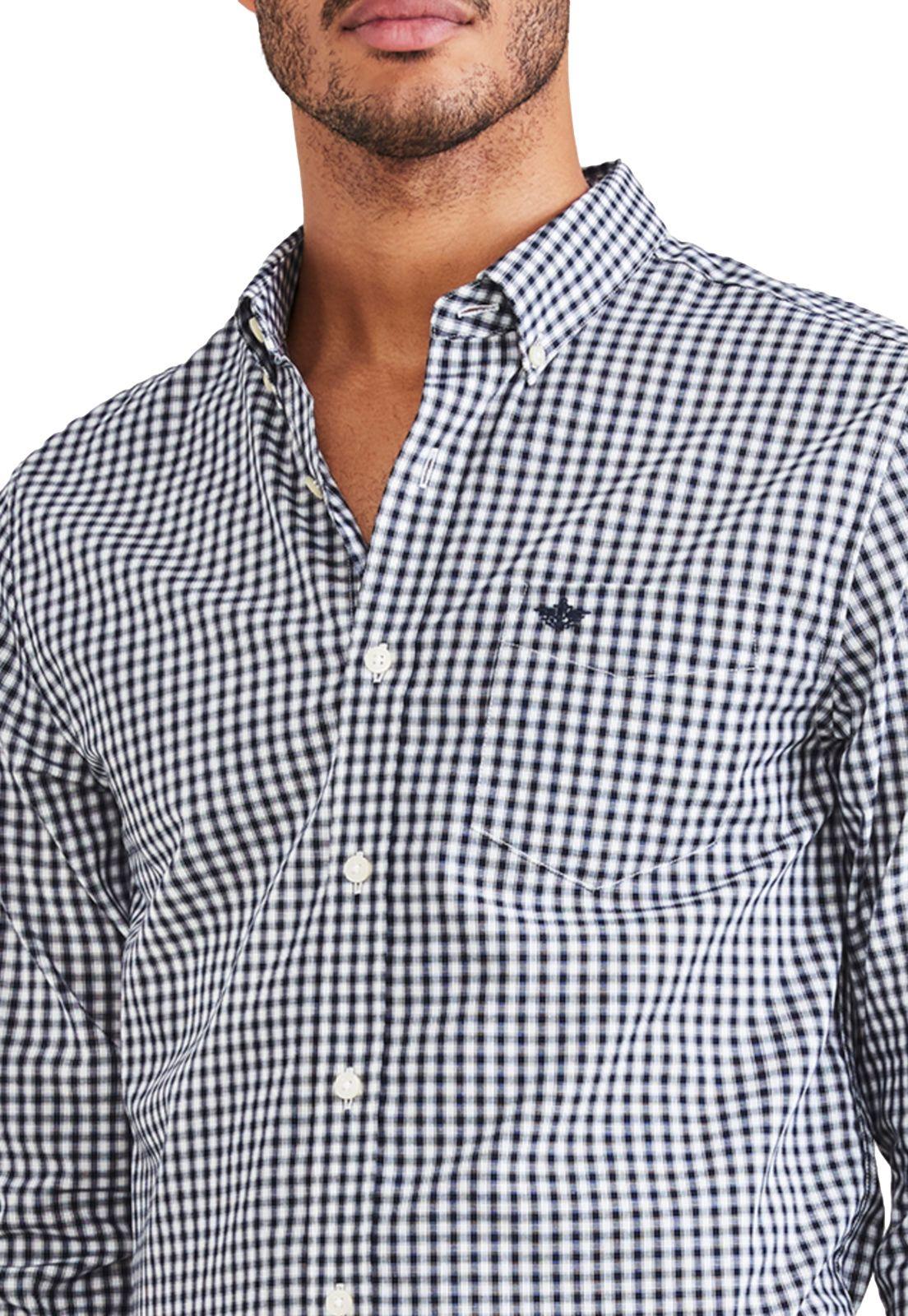 Camisa Hombre Stain Defender Classic Fit Azul A4252-0010-1