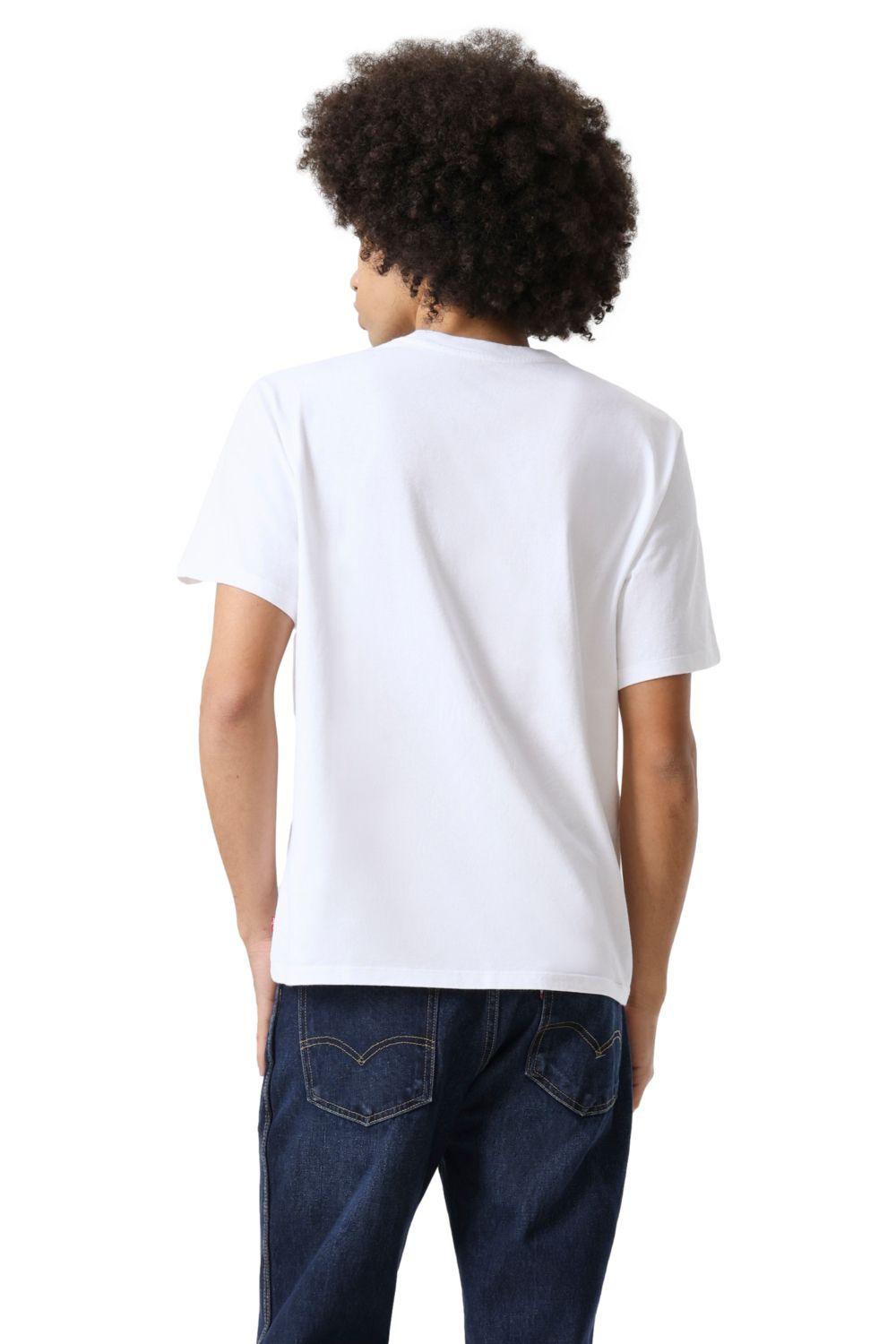 Polera Hombre Softee Blanco Levis 005H0-0038-2