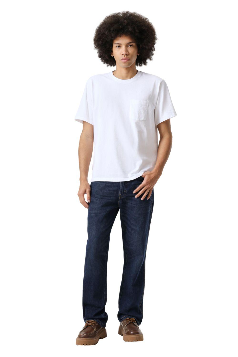 Polera Hombre Softee Blanco Levis 005H0-0038-3