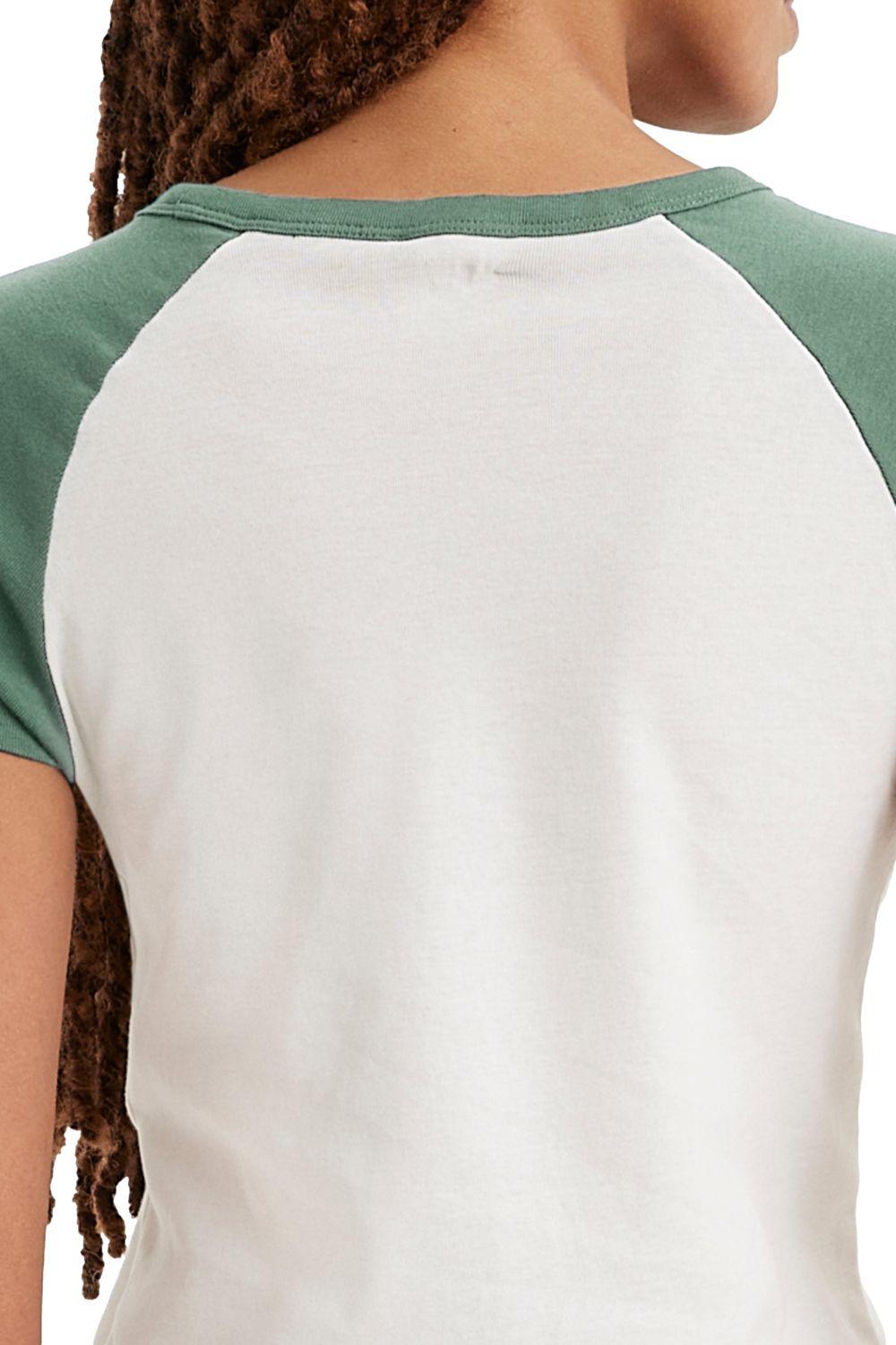 Polera Mujer Girlfriend Blanco Levis A6132-0005-3