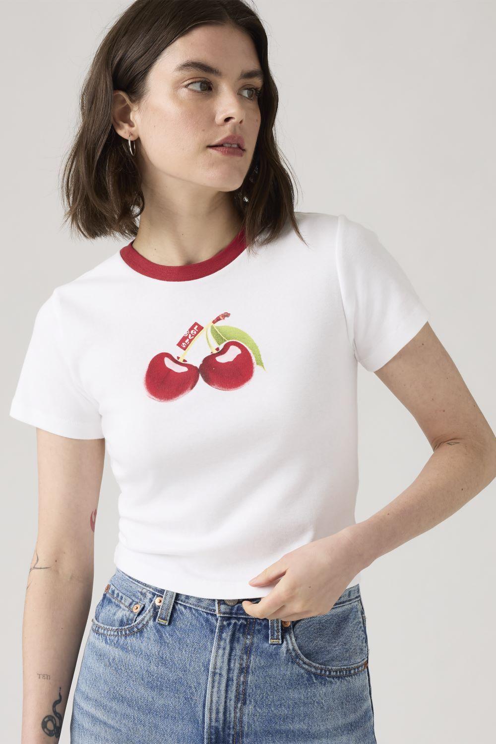 Polera Mujer Essential Sporty Tee Blanco Levis A8798-0073-2