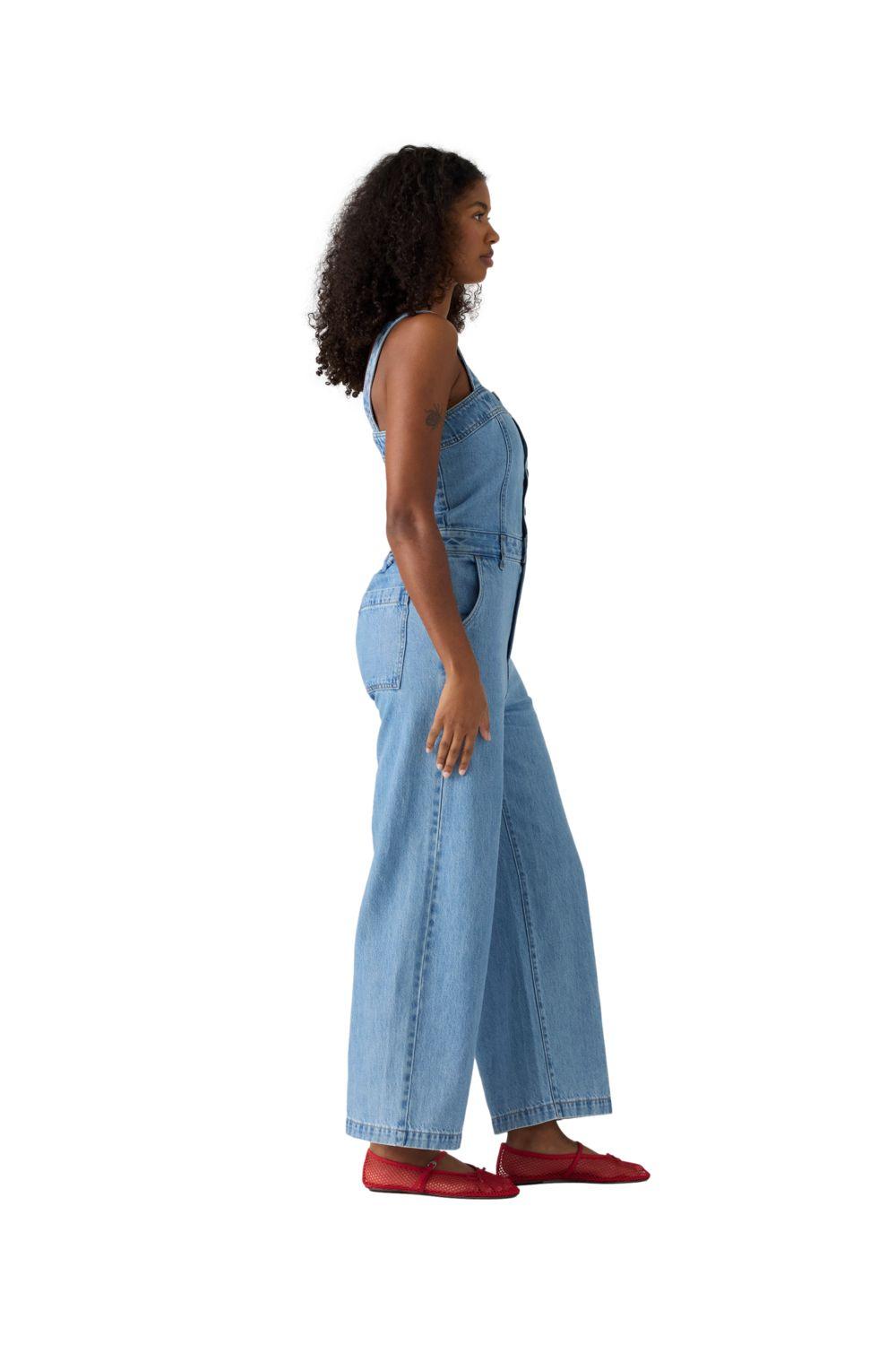 Enterito Mujer Drea Jumpsuit Celeste Levis A8648-0005-2