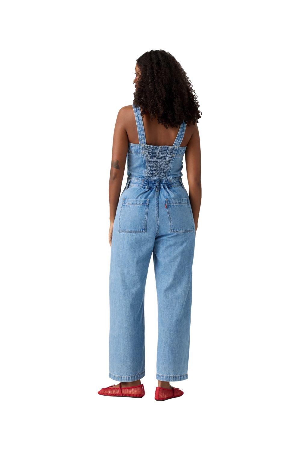 Enterito Mujer Drea Jumpsuit Celeste Levis A8648-0005-3