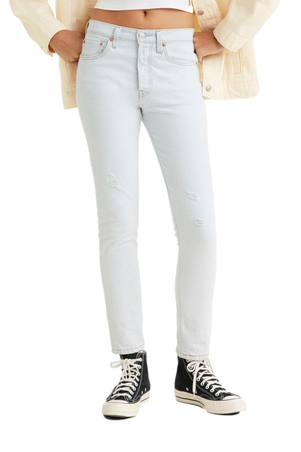 Jeans Mujer 501 Skinny Azul Levis 29502-0243-0