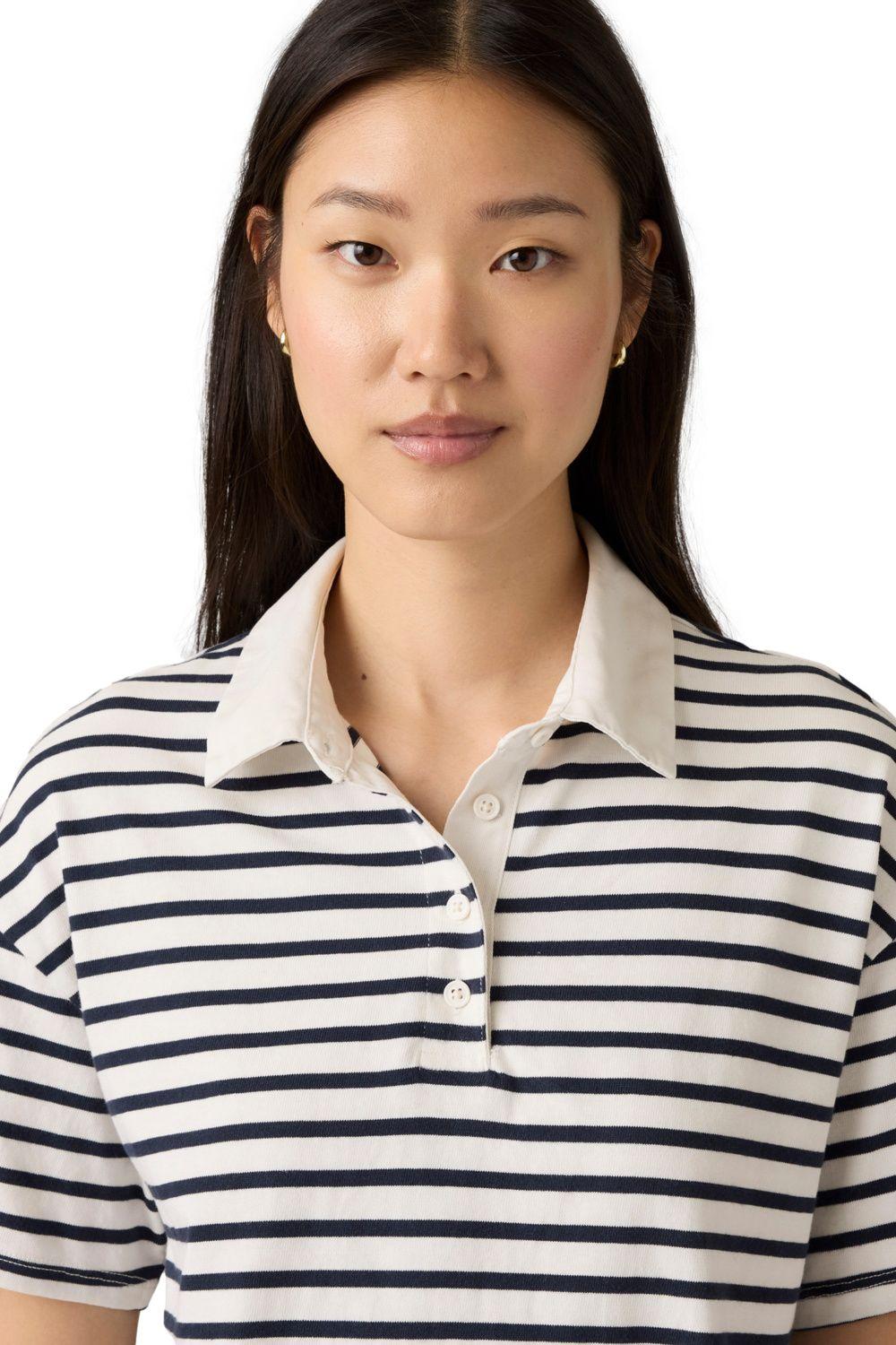 Polera Mujer Aries Rubgy Polo Negro Levis 004GQ-0000-2