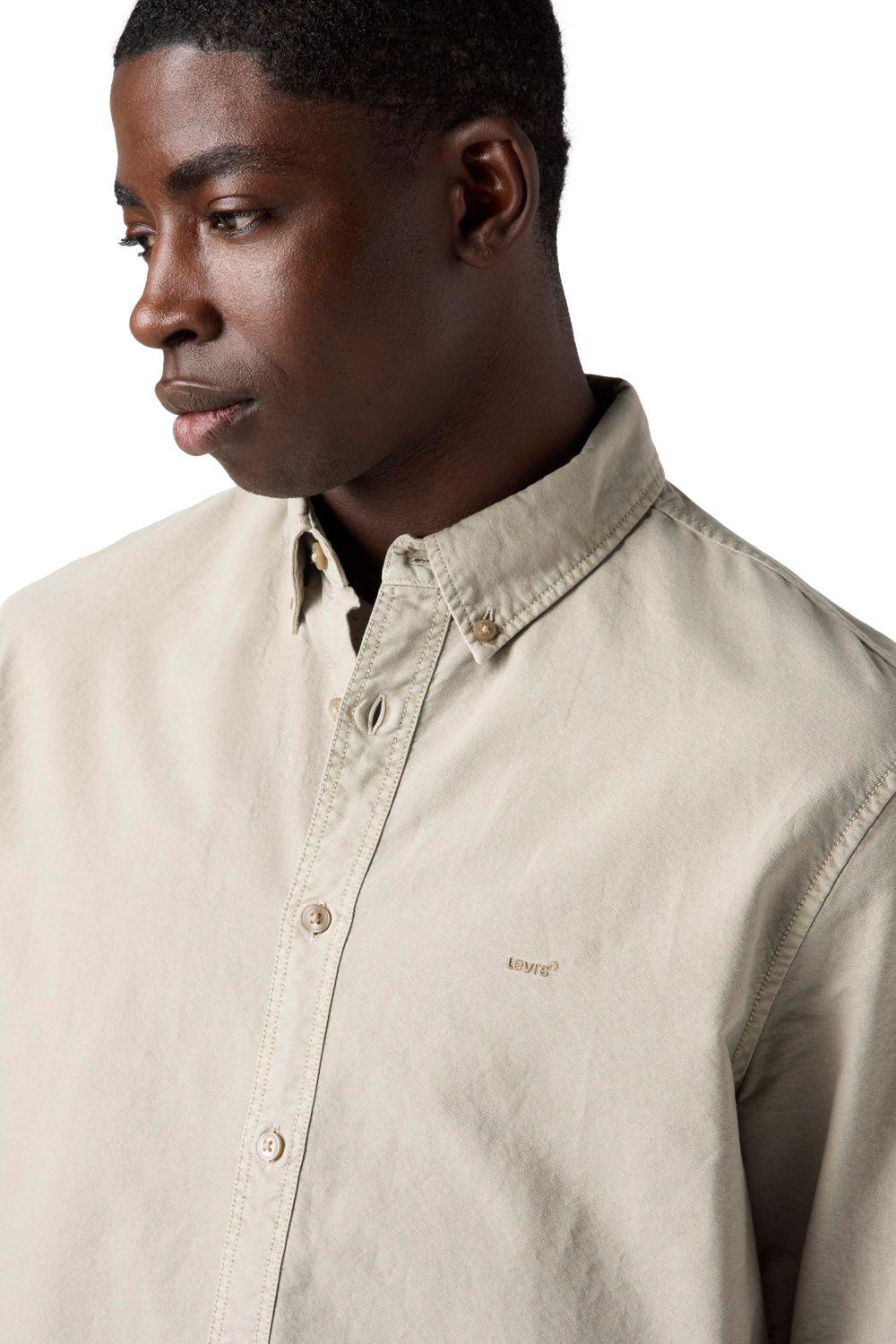 Camisa Hombre Authentic Button Down Beige Levis A7210-0032-3