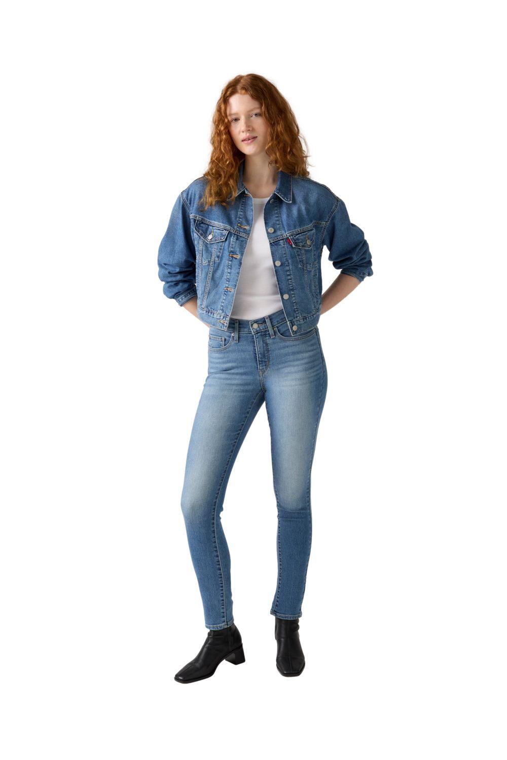 Jeans Mujer 311 Shaping Skinny Celeste Levis 19626-0635-3