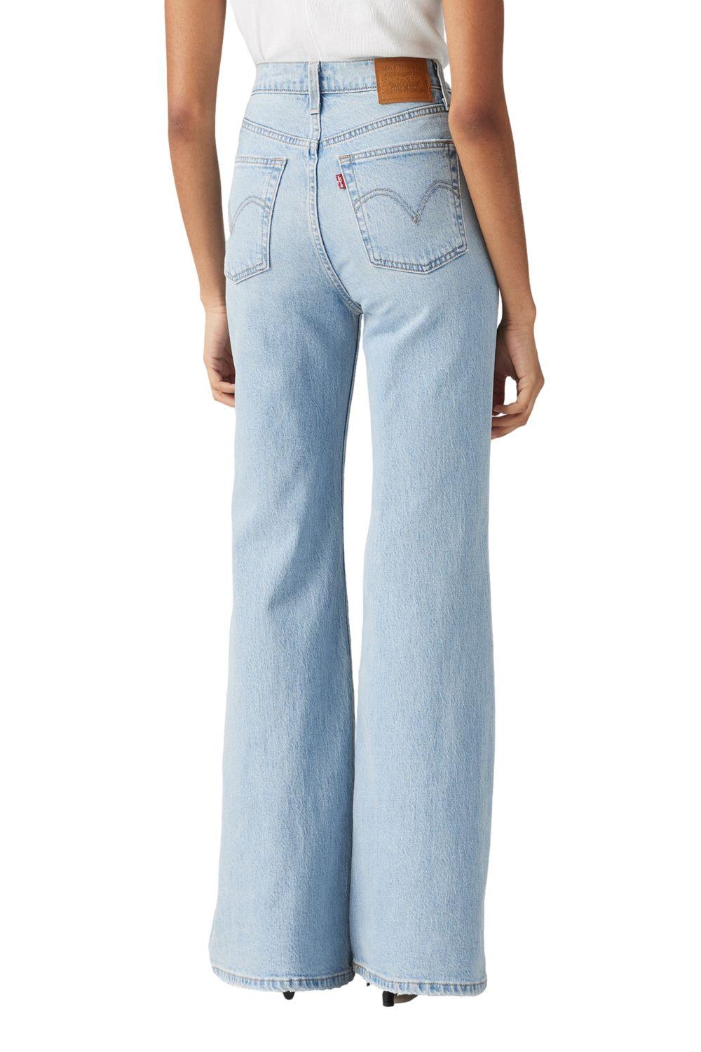 Jeans Mujer Ribcage Bells Celeste Levis A7503-0021-2