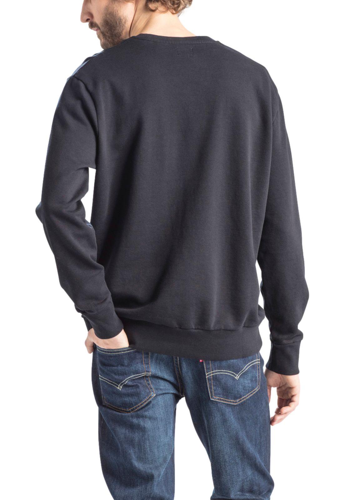Polerón Hombre Regular Fit Gráfico Negro Levis 19492-0027-1