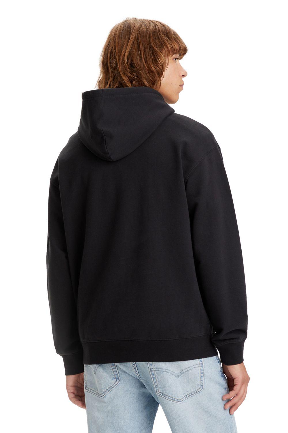 Polerón Hombre Regular Fit Capucha Negro Levis A2635-0029-1