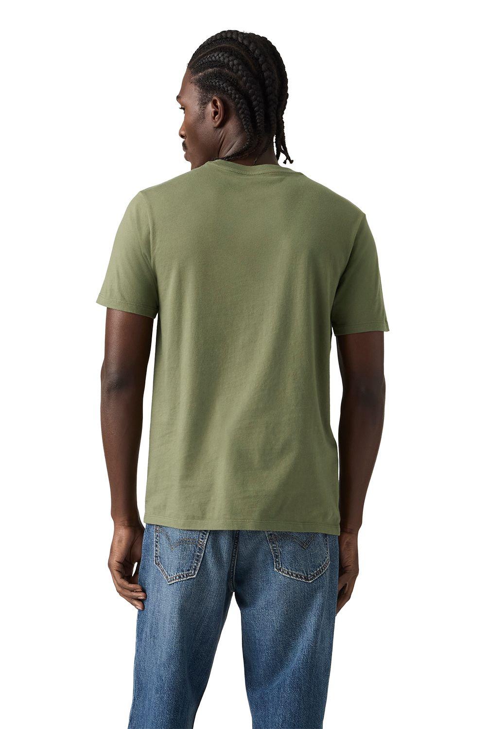 Polera Hombre Classic Hm Tee Verde Levis 56809-0192-1