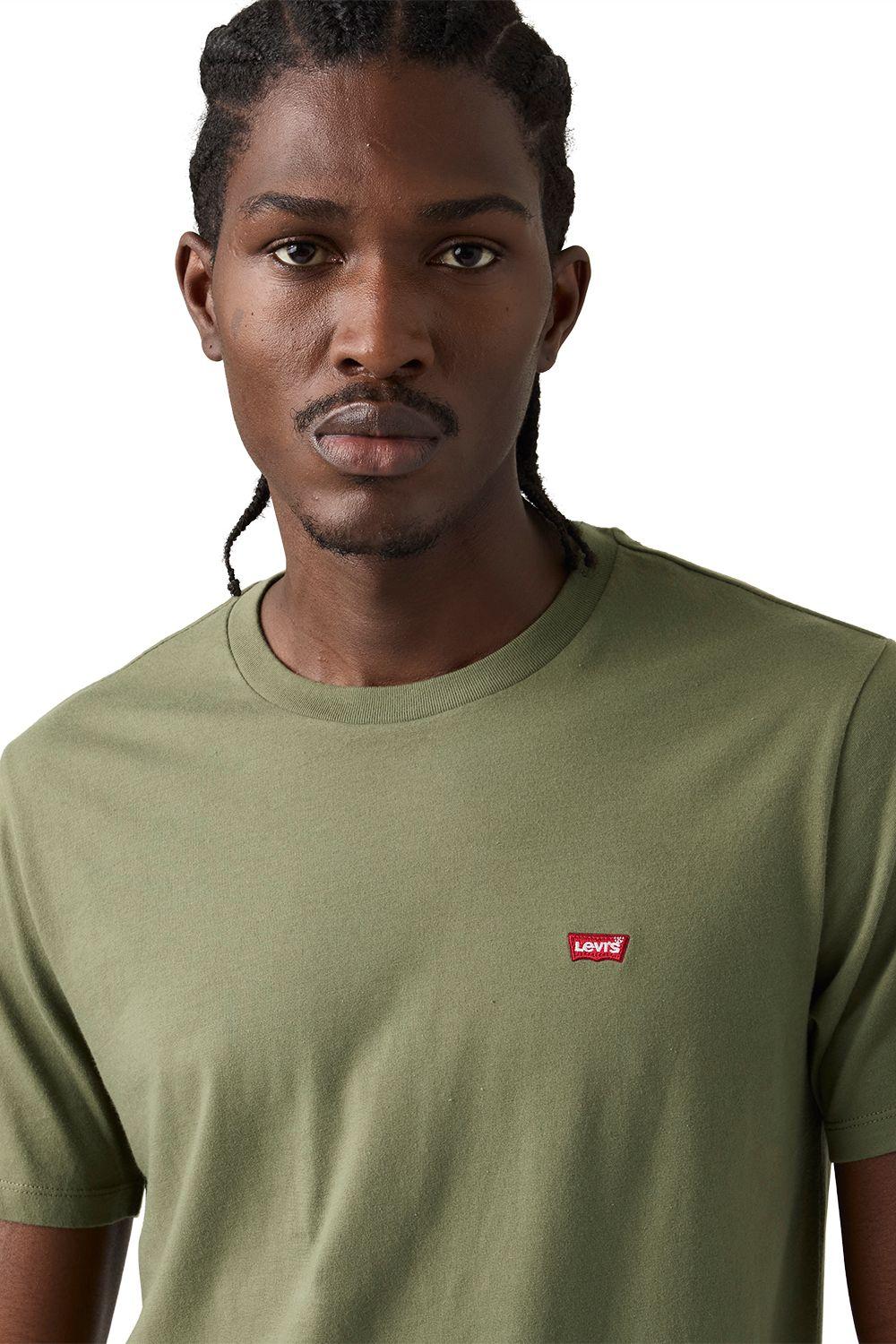 Polera Hombre Classic Hm Tee Verde Levis 56809-0192-3