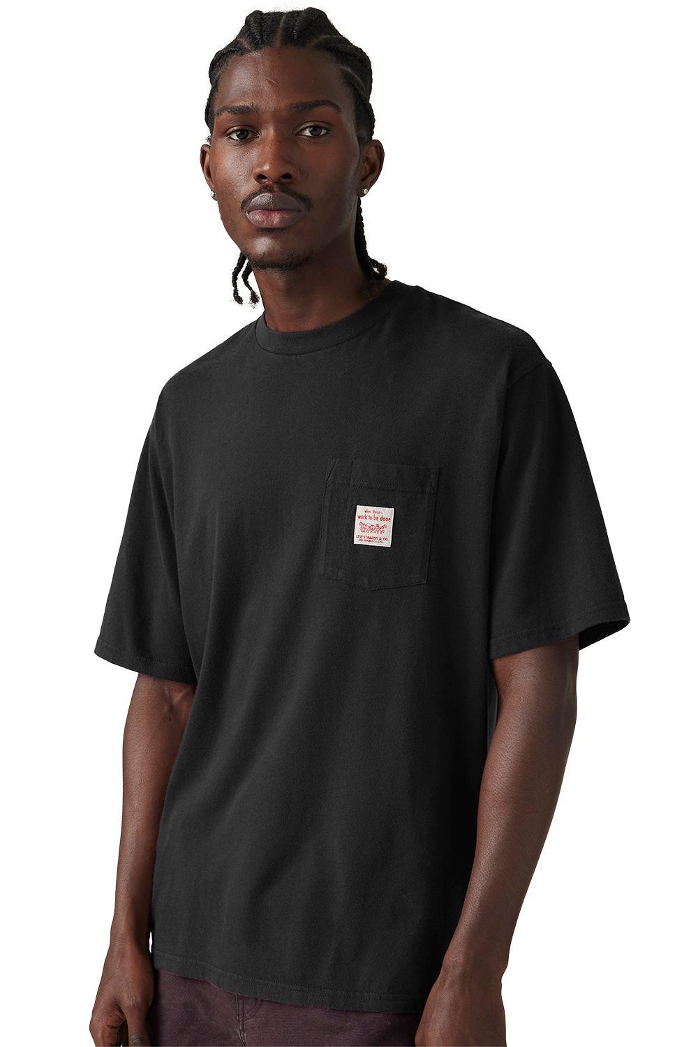 Polera Hombre Workwear Tee Negro Levis A5850-0004-2