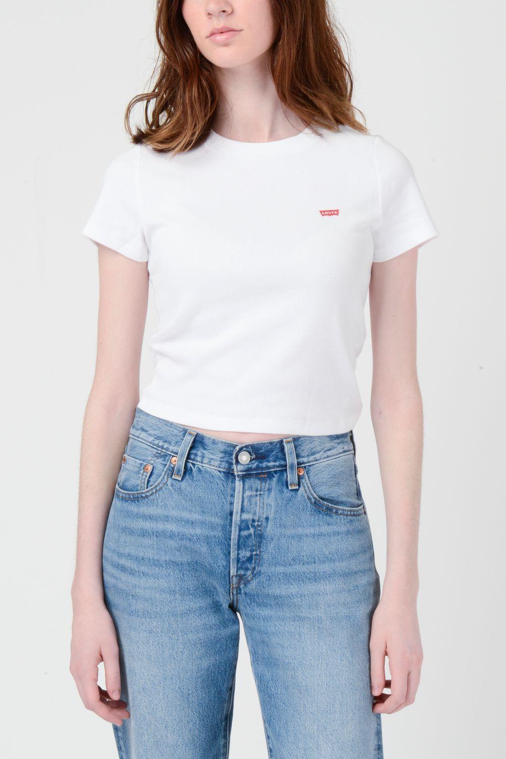 Polera Mujer Essential Sporty Blanco Levis A7419-0013-0