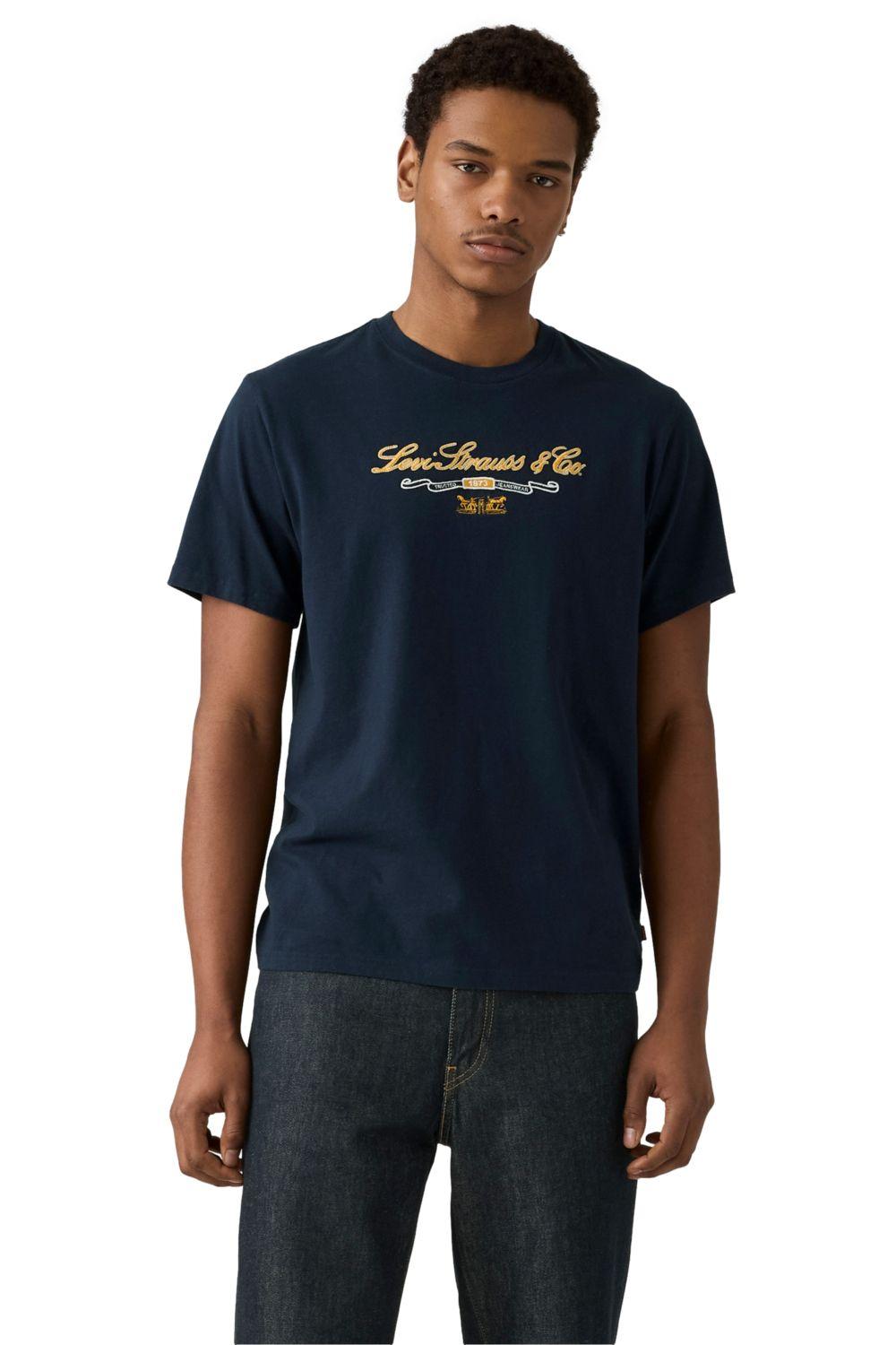 Polera Hombre Relaxed Fit Tee Azul Levis 16143-2178-0