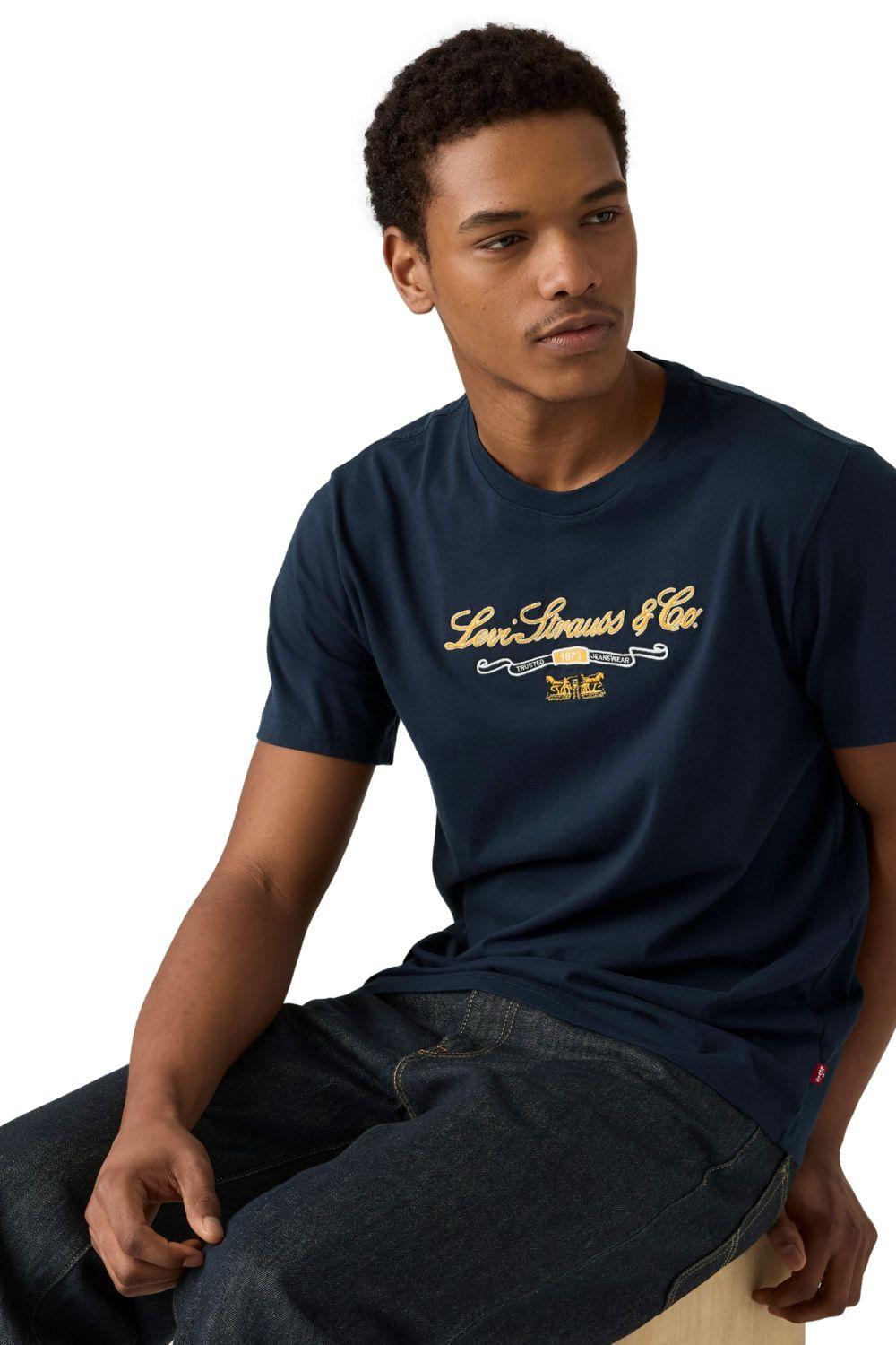 Polera Hombre Relaxed Fit Tee Azul Levis 16143-2178-2