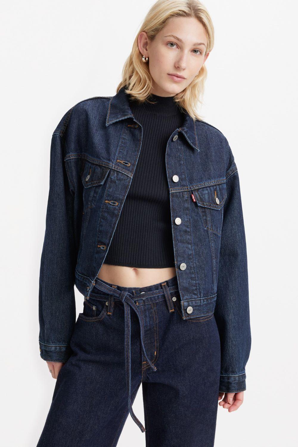 Chaqueta Mujer Shrunken 90s Trucker Azul Levis A9155-0000-2