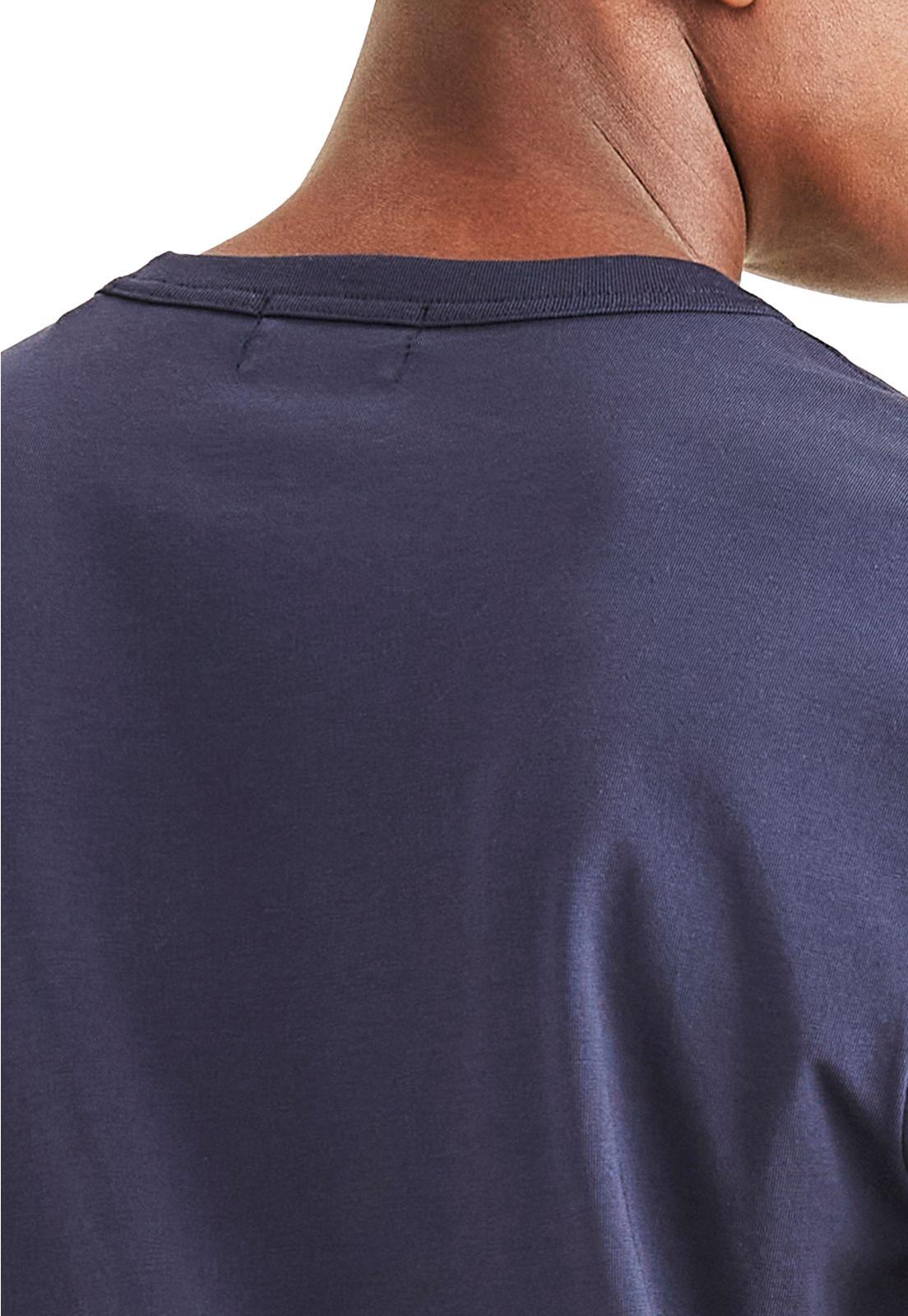 Polera Hombre Original Tee Slim Fit Azul A0856-0030-3
