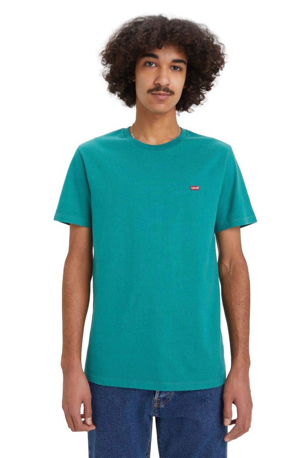 Polera Hombre Ss Original Hm Tee Verde Levis 56605-0247-0