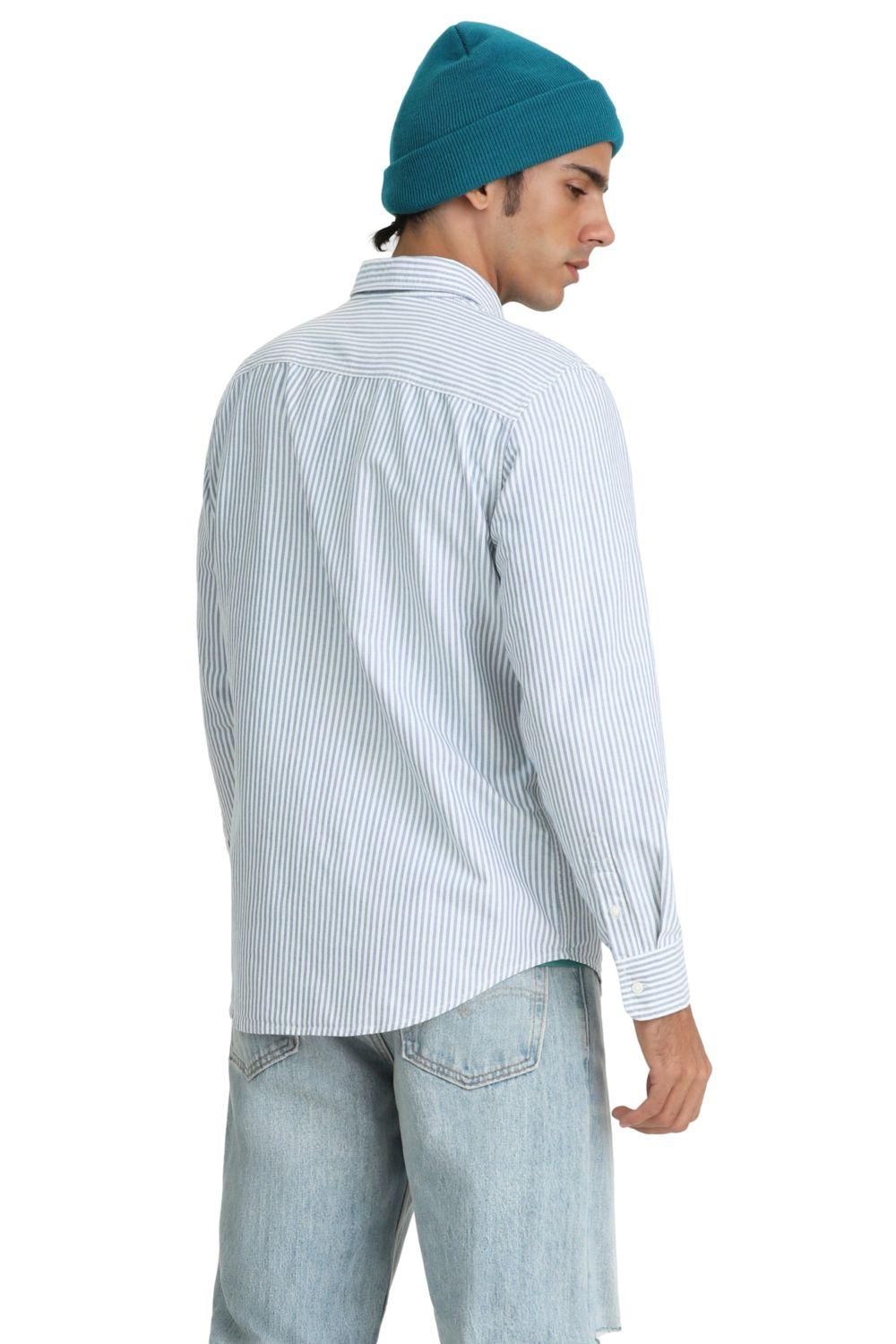 Camisa Hombre Authentic Button Down Azul Levis A7210-0023-2