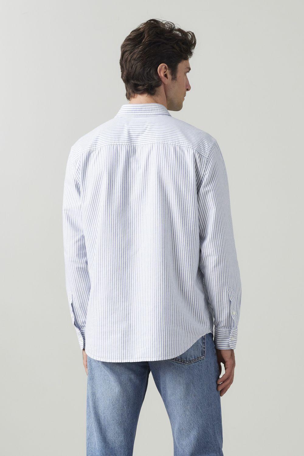 Camisa Hombre Authentic Button Down Azul Levis A7210-0023-1