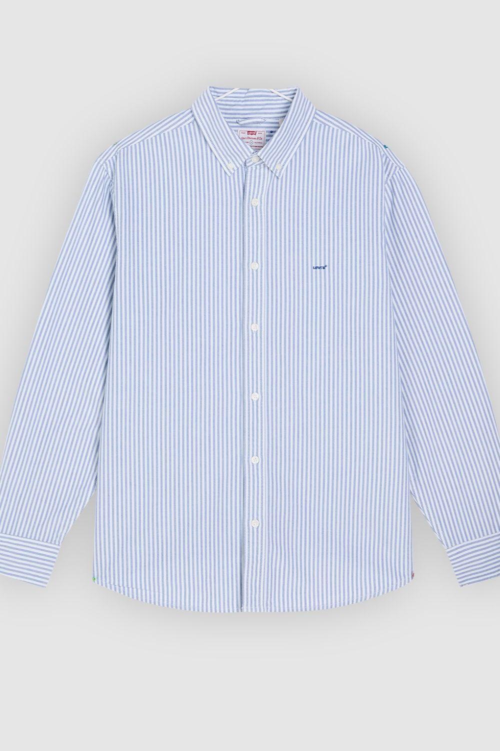 Camisa Hombre Authentic Button Down Azul Levis A7210-0023-3