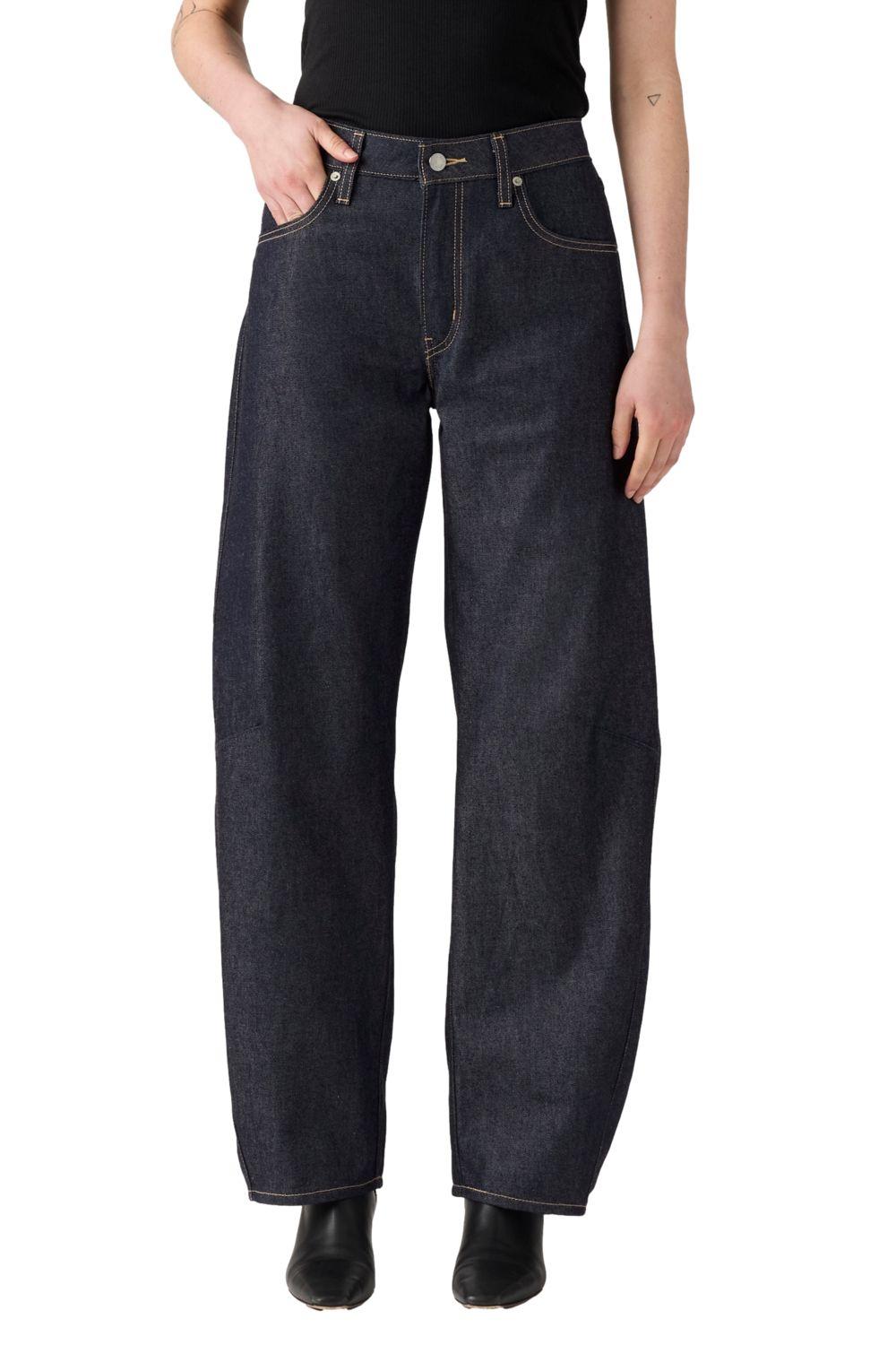 Jeans Mujer Baggy Dad Barrel Azul Levis 0039A-0006-0