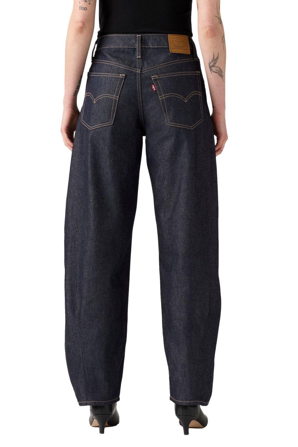 Jeans Mujer Baggy Dad Barrel Azul Levis 0039A-0006-2